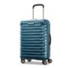 24894546_fpx Samsonite Stryde 2 Hardside Expandable Luggage with Spinners Deep Teal Checked Medium Spinner