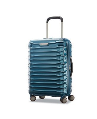 24894546_fpx Samsonite Stryde 2 Hardside Expandable Luggage with Spinners Deep Teal Checked Medium Spinner